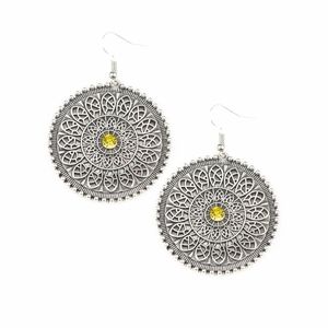WHEEL and Grace Yellow Earrings